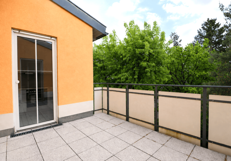 Balkon KI-optimiert