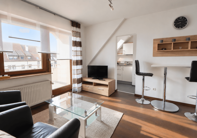 Wohn- und Schlafzimmer (KI-optimiert)